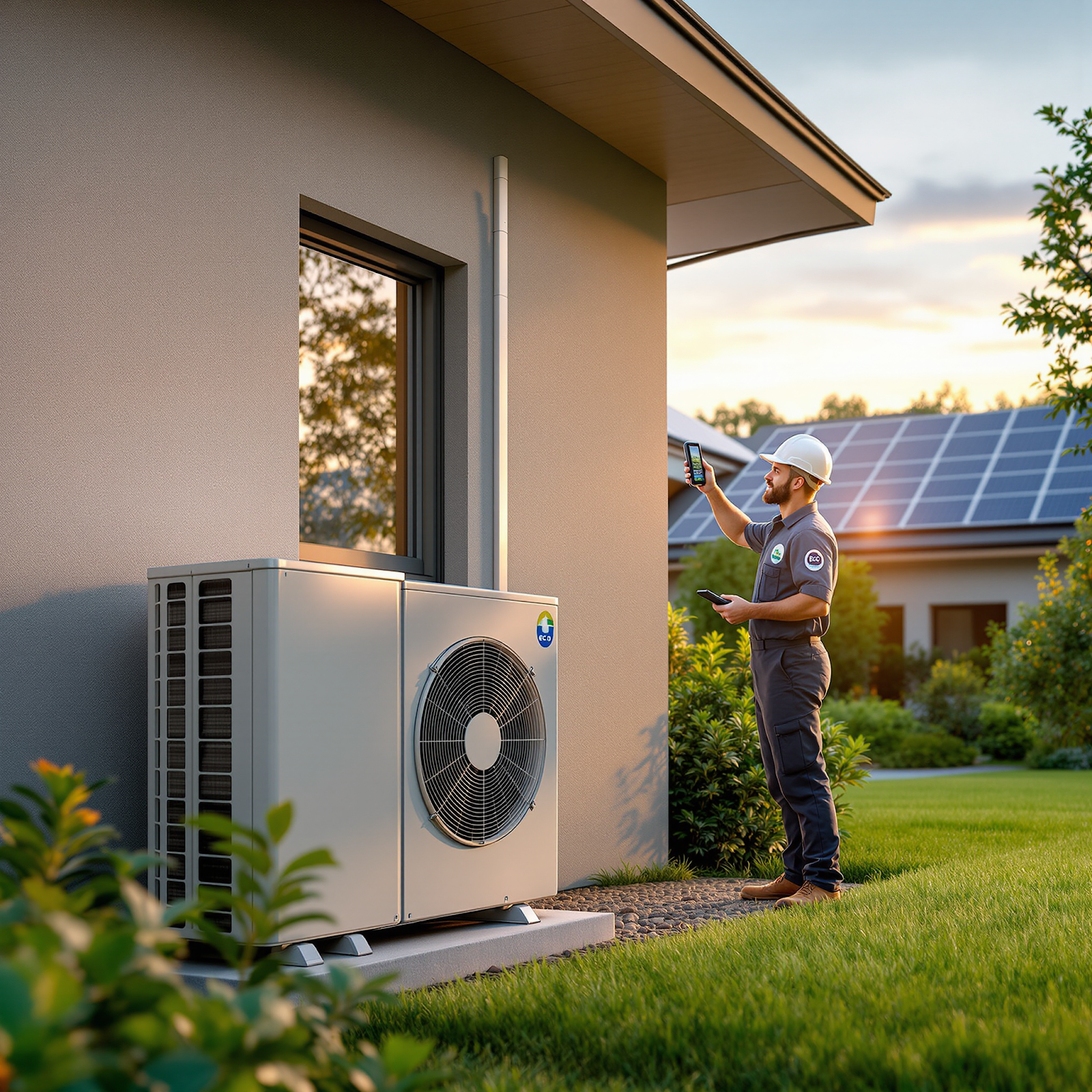 Pompe di calore integrate con pannelli solari migliorano l'efficienza energetica e sostenibilità